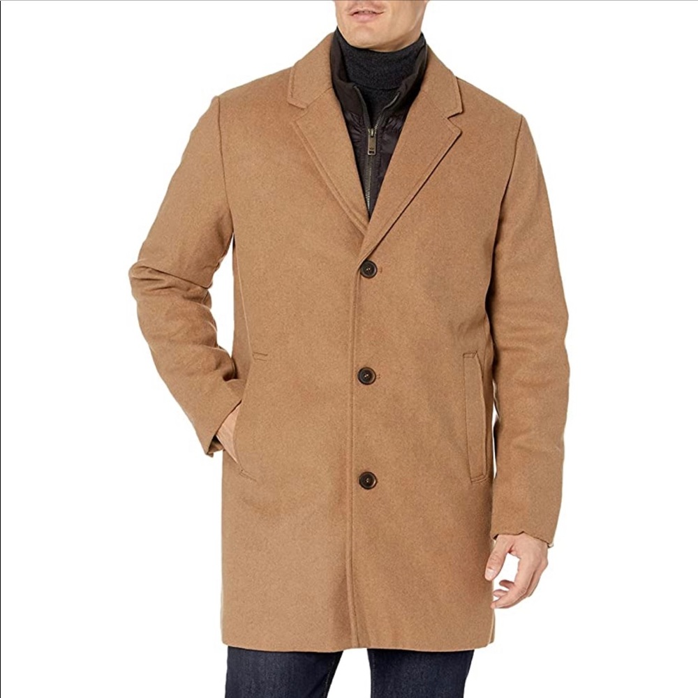 Dockers Men's Wool Blend Top Coat new with tag